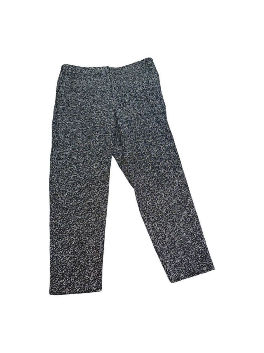 ST. JOHN Pants, Size 12, Black/White - Picture 6 of 14